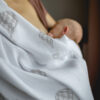 Baby Bamboo Swaddle Hot Air Balloons Taupe