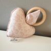 Baby Rattle Pigeons Pink