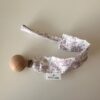 Baby Pacifier Clip Pigeons Lavender