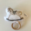 Baby Rattle Rocking Horse Claudly Blue